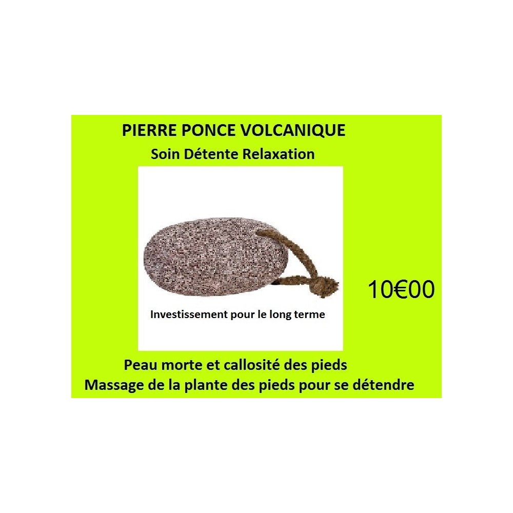 Pierre Ponce 100% volcanique naturelle - Le Monde du Bio