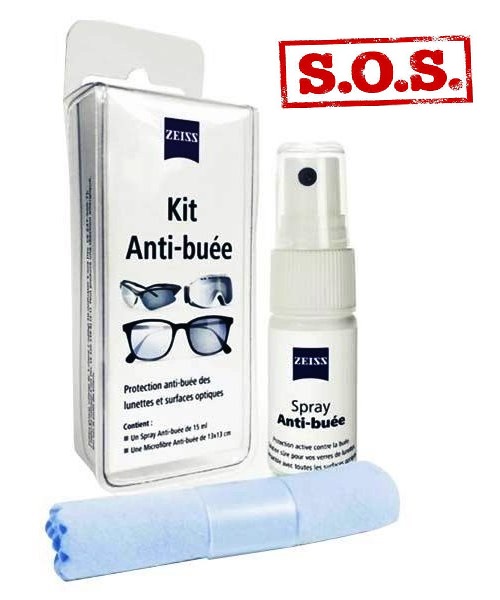 spray anti buee lunettes zeiss